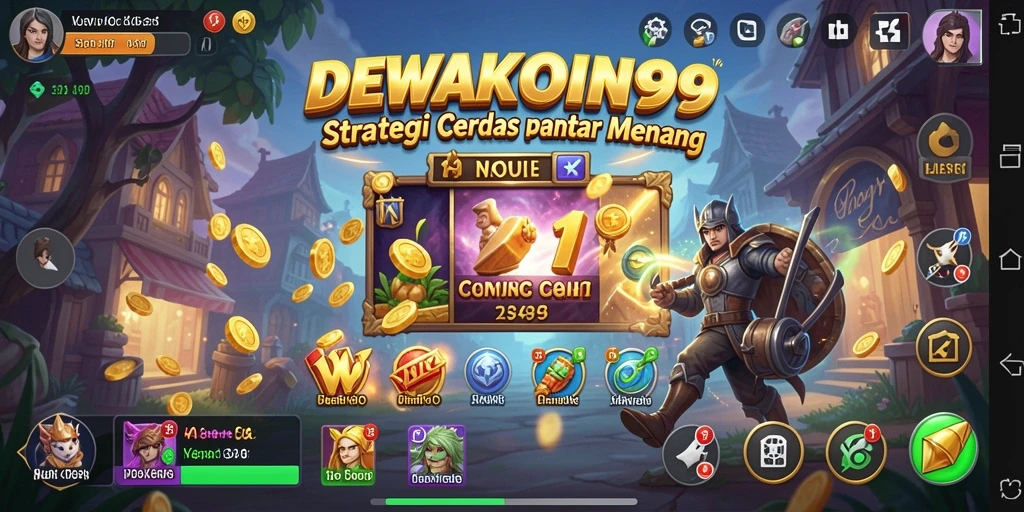 Tampilan menarik dan strategi mendalam dalam gameplay DEWAKOIN99.