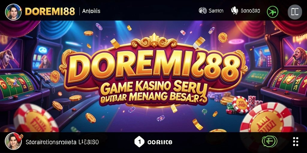 Tampilan menarik dari gameplay DOREMI88 menambah keseruan permainan Kasino.