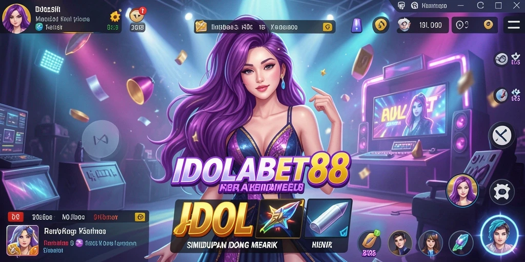 Tampilan menarik dari gameplay <strong>IDOLABET88</strong> yang menunjukkan dunia idol.