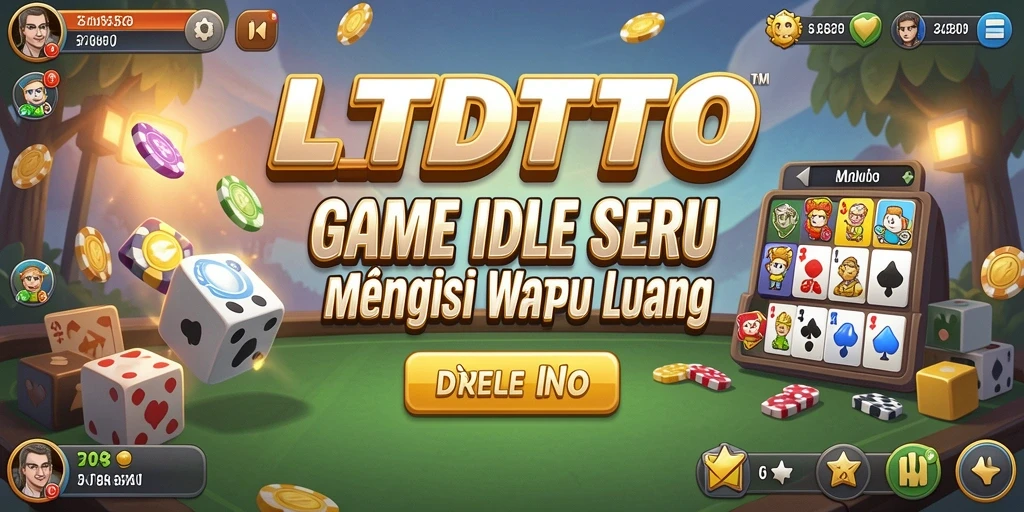 Screenshot LTDTOTO menampilkan gameplay Idle yang seru dan interaktif.