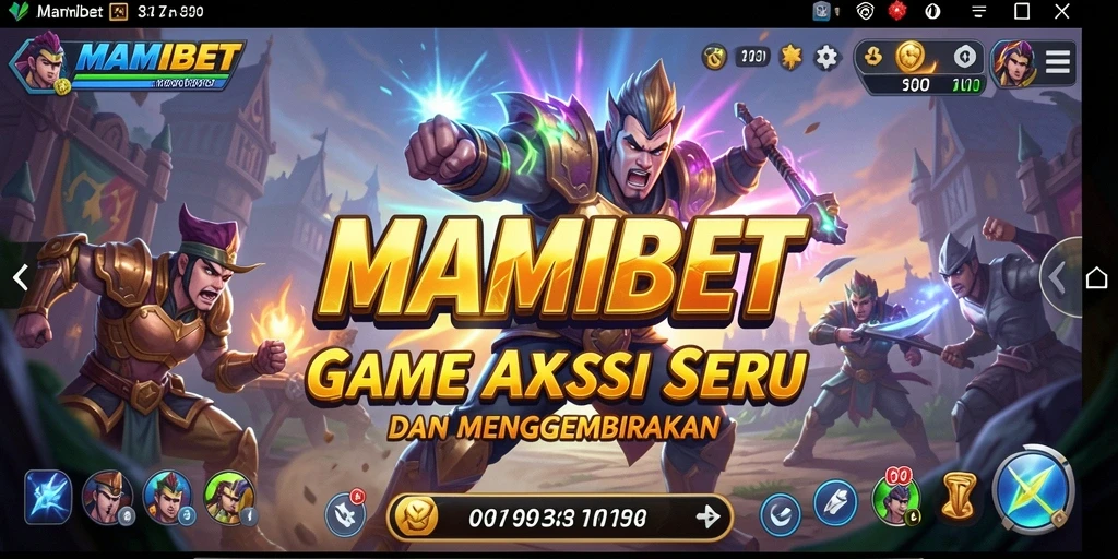 Tampilan gameplay MAMIBET dengan aksi seru yang menegangkan.