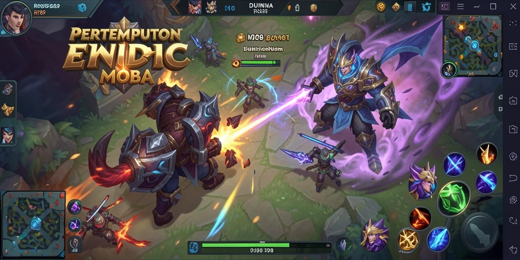 Gameplay seru dari pertempuran tim dalam RR89.