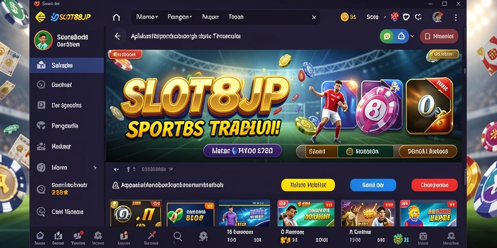Tampilan gameplay yang menarik dari aplikasi SLOT88JP.